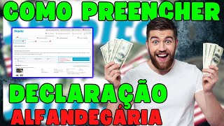 Como Preencher Declaração Alfandegária na SHIPITO [upl. by Vanden]