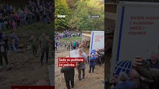 Evropski jeleni ponovo trče šumama Majevice 🦌 🇧🇦 BBC News na srpskom bosna zivotinje priroda [upl. by Terrag]