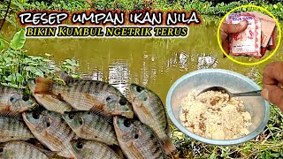 Racikan Umpan Jitu Ikan Nila Sekali Ngetrik Bikin Nagih [upl. by Llebana]