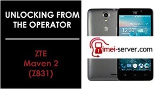 Unlock ZTE Maven 2 Z831 from ATampT USA [upl. by Ranie133]