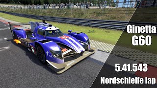 Ginetta G60LTP1 Vendetta V60  Nordschleife lap [upl. by Naig]