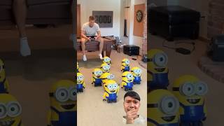 BANYAK MINION⁉️ minions funny comedy minionsim dubbing [upl. by Innavoj]