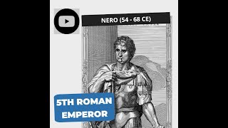 🏛️05Roman Emperors Series Emperor Nero 5468 CE  Lucius Domitius Ahenobarbus romanhistory [upl. by Eirual]