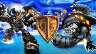 EyeBrawl Vs Terrafin PVP Arena Battle Giants Local [upl. by Dorfman]