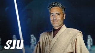 Taika Waititi Talking w Disney About Doing a Star Wars  SJU [upl. by Gayle576]