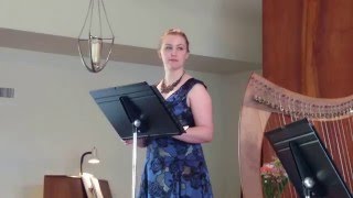 The Nightingale by Deborah HensonConant with Harp and Voice [upl. by Norrv]