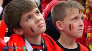 WM 2014  Public Viewing Eupen  Belgien  Algerien Belgium [upl. by Nosreme]