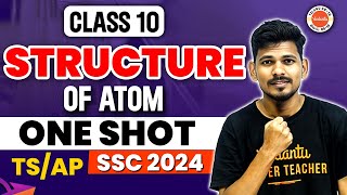 Structure Of Atom One Shot  Class 10  TSAP Ajay Jummidi  SSC 2024 Chemistry VedantuTelugu8910 [upl. by Jedidiah]