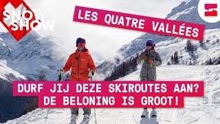 Uitdagende pistes en geweldige skiroutes in de 4 Vallées Nendaz en Veysonnaz  Snow Show S7 EP8 [upl. by Ireva]