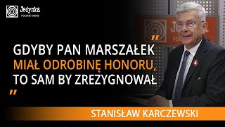 Stanisław Karczewski Grodzki prowadzi obstrukcyjną grę na czas [upl. by Tioneb]