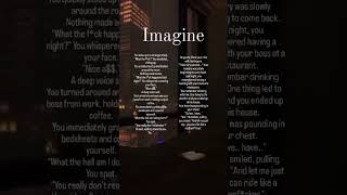 Imagine scenarios shorts imagines imaginescenarios wattpad booktube bookreview [upl. by Mathilde583]