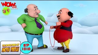 Ghasitaram Manusia Awan  Motu Patlu dalam Bahasa  Animasi 3D Kartun  WowKidz Indonesia [upl. by Ahseekan]