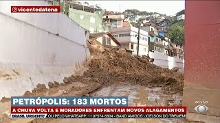 Petrópolis buscas pelo Morro da Oficina foram retomadas [upl. by Eed]