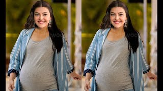 Kajal Aggarwal Pregnancy Announcement with Husband Gautam Kitchlu [upl. by Adlare]