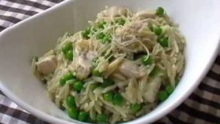 Chicken Asiago Orzo Pasta [upl. by Anyg]