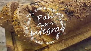 Receta Pan Integral Casero con Avena y Afrecho [upl. by Ekeiram]