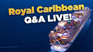 Royal Caribbean QampA LIVE [upl. by Hagerman]