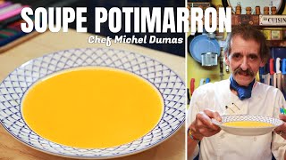 Recette de Soupe de CITROUILLE  POTIMARRON  Une recette express trop facile et trop bonne [upl. by Dleifyar]