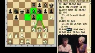 Topalov  Kamsky Ouverture espagnole 2009 Acte 2  Demi finale Championnat du Monde dEchecs [upl. by Trawets697]