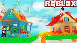 HORRIFIC HOUSING With A HORRIFIC NEIGHBOR  ROBLOX [upl. by Stuckey]