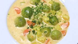 Dieses Rosenkohl Rezept ist so lecker dass ich den jeden Tag mache RosenkohlKäseSuppe [upl. by Sabrina]