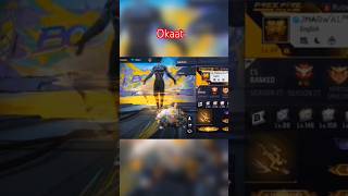 Okkat free fire max short video foryou freefireclips freefiremoney shorts [upl. by Lesde]