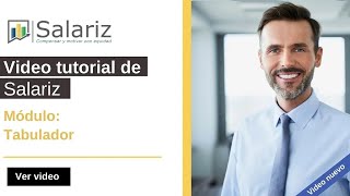 9 Crea un tabulador de sueldos en tu empresa  Videotutorial  Tabulador  Salariz [upl. by Trainer]