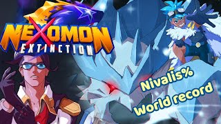 Nexomon extinction Nivalis speedrun 2705 current world record [upl. by Eemyaj]