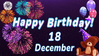 10 December Best Happy Birthday To You  Happy Birthday Song 2024  Happy Birthday WhatsApp Status [upl. by Aranat]