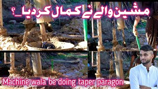 Machine wala be doing taper paragonnew video 2024zaeem ajk [upl. by Annahsal807]