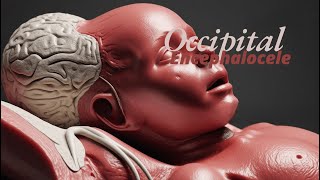 Fetal Neurosonography Occipital Encephalocele [upl. by Senilec69]