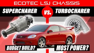 LSJ Ecotec Supercharger Vs Turbo  Behind The Builds [upl. by Yetnom]