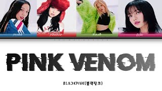 BLACKPINK Pink Venom Lyrics ColorCodedENGHANROM [upl. by Salzhauer694]