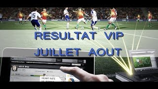 bilan juillet aout vip matteo parieur pro  pronostiqueur professionnel [upl. by Chappy]