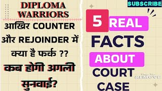 COUNTER AFFIDAVIT और REJOINDER AFFIDAVIT में अंतर क्या है क्यों कॉउंटर एफीडेविट का महत्व है ज्यादा [upl. by Hamlani]