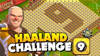 Easily 3 Star Noble Number 9  Haaland Challenge 9 Clash of Clans [upl. by Cleres]