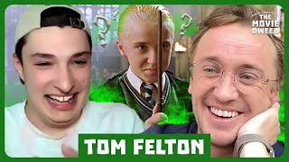 Tom Felton Answers Fans Burning Questions About Draco Malfoy amp Beyond The Wand 🔥  The Movie Dweeb [upl. by Farwell]