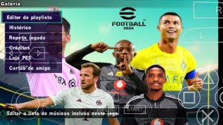 eFootball 2024  PPSSPP  HD Graphics Android Pes  Multiplayer [upl. by Orit192]