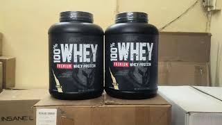 Nutrex Research 100 Premium Whey Review  Made in USA [upl. by Dorca]