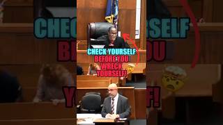 🎵Check Yourself🎵 Judge Simpson SNAPS On Defense Attorney [upl. by Caesar]