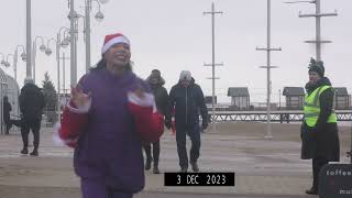 SKEGNESS SANTA RUN 2023 [upl. by Annayoj]