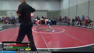 132 Lbs Quarters amp 1st Wb 16 Team  Giovanni Scafidi New Jersey Vs Elijah Bunn Michigan Blue 3 [upl. by Margy]