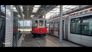 20240124AFAC RA visite le dépôt des tramways de Meyzieu [upl. by Hubing999]