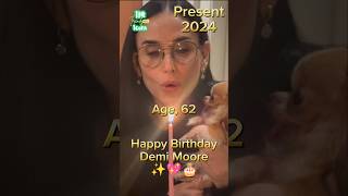 Demi Moore Celebrating Her 62 Birthday ✨😯 antesedepois beforeandafter demimoore brucewillis [upl. by Murdock876]