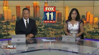 KTTV Fox 11 Weekend News open August 11 2019 [upl. by Naoj]