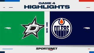 NHL Game 4 Highlights  Stars vs Oilers  May 29 2024 [upl. by Arim]