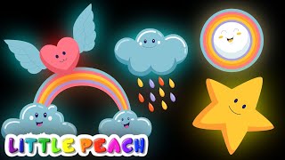 Baby Sensory  Rainbow SUMMERTIME  Sensory video for babies [upl. by Market]