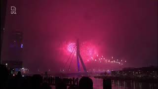 Nationaal Vuurwerk 2020 in Rotterdam [upl. by Ignatius]