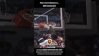 BEN WALLACE 4x MEJOR DEFENSOR DEL AÑO [upl. by Eimmelc]