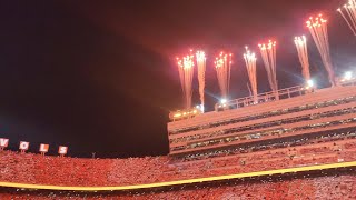 Neyland Stadium Light Show  Tennessee Volunteers Football vs Florida Gators [upl. by Gnaig]